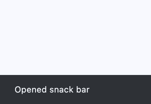 SnackBar
